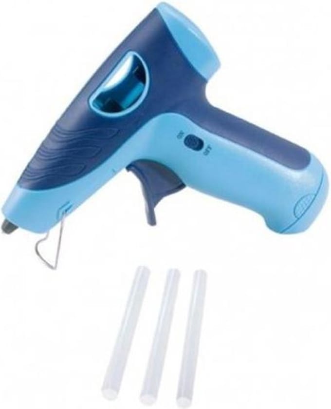 Pebaro draadloos lijmpistool mini voor knutselen en reparatie.