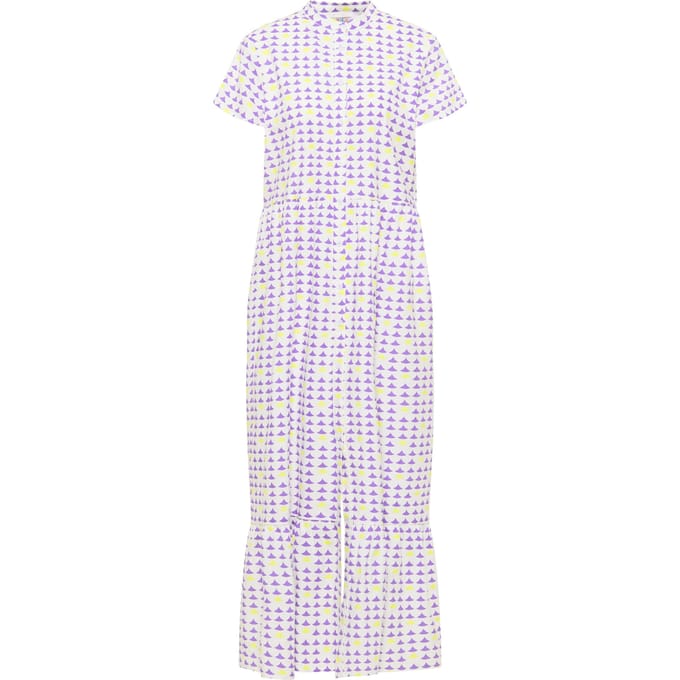 IZIA Maxi Dress met Allover Print gaya