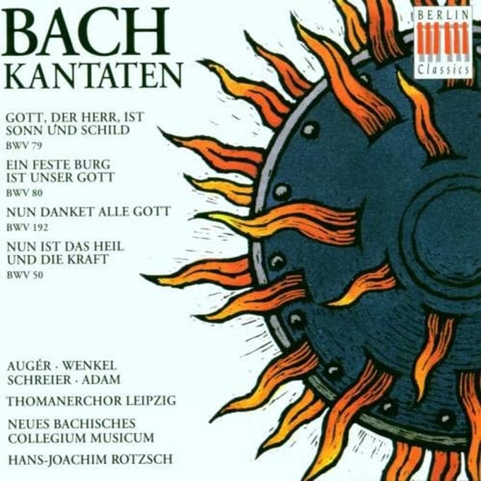 CD J.S. BACH - Cantates Bwv79/80/192/50  0021762BC US Klassiek Gebruikt black