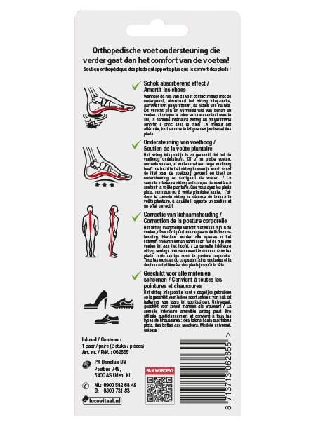 Lucovitaal Voetondersteuning Orthopedisch Airbags