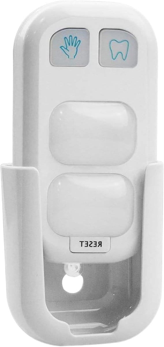Tandenborstel Timer - Hygiëne Gadget - Handen Wassen - 20 Seconden Alarm - 5.6x3.8x9.9 cm - Wit