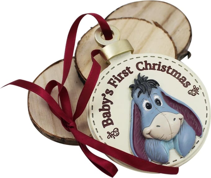 Disney Eeyore Baby's First Christmas kerstboom hanger polyresin