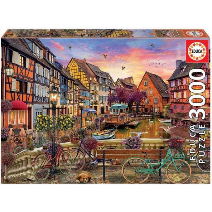 Educa - puzzel - 3000 Stukjes - Colmar - Legpuzzel