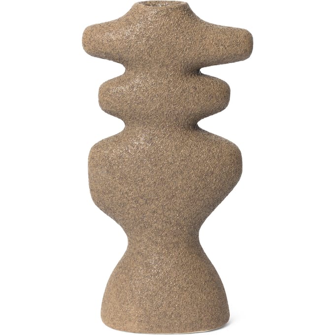 Ferm Living Yara Kandelaar - dark sand