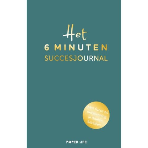 Het 6 Minuten Succesjournal - Het 6 Minuten Dagboek - Dominik Spenst