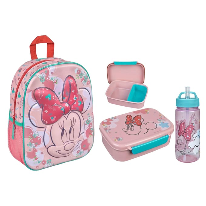 Minnie Mouse schoolset; rugzak en lunchset