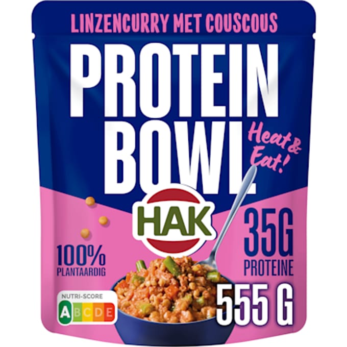 Linzencurry Proteïne Bowl