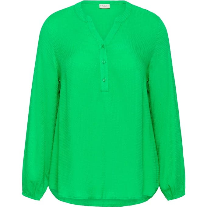 Damesblouse met lange mouwen KAFFE Curve Mahlena