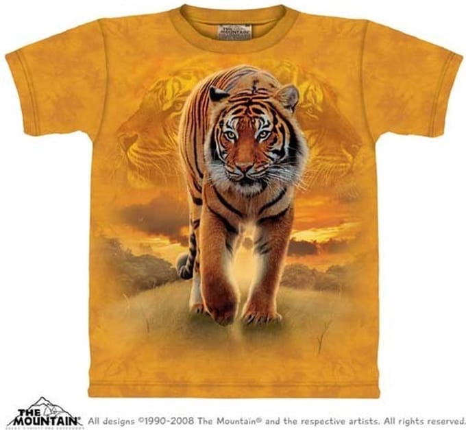 T-shirt Rising Sun Tiger L