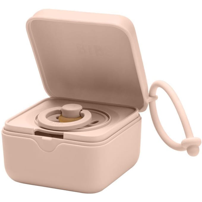BIBS Fopspeendoosje - Steriliseerbox - Schoon & Reisvriendelijk - Blush