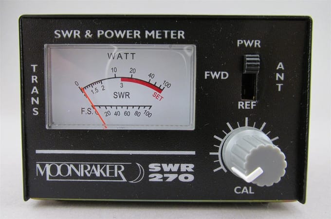 Moonraker SWR 270 staande golf - watt meter 120-500MHz