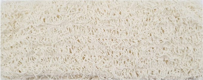 Haarsoires Haarband Stof 7cm - Opengewerkt - Spriet - Crème