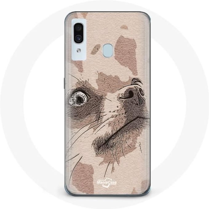 Coque pour Samsung Galaxy A30 Chihuahua Race de chiens