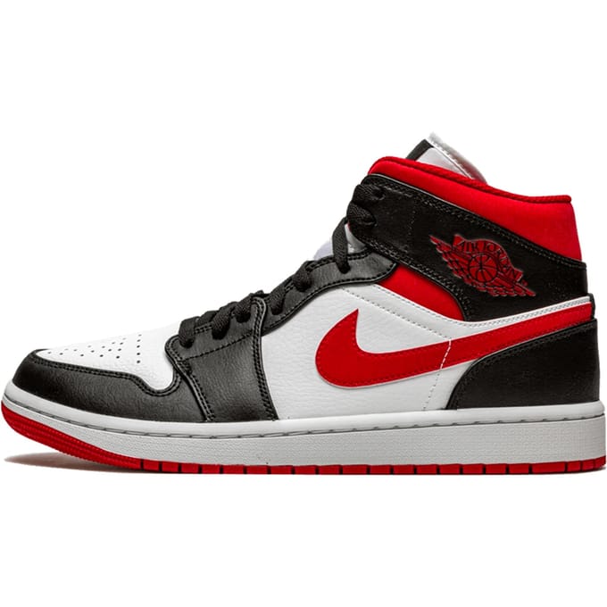 Air Jordan 1 Mid Gym Red Black White
