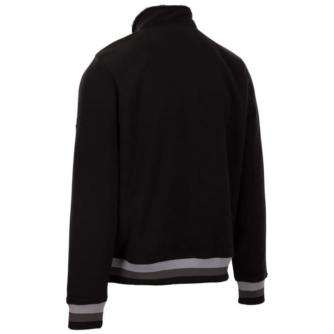 Trespass Heren Elford AT300 Fleece Top (Zwart)