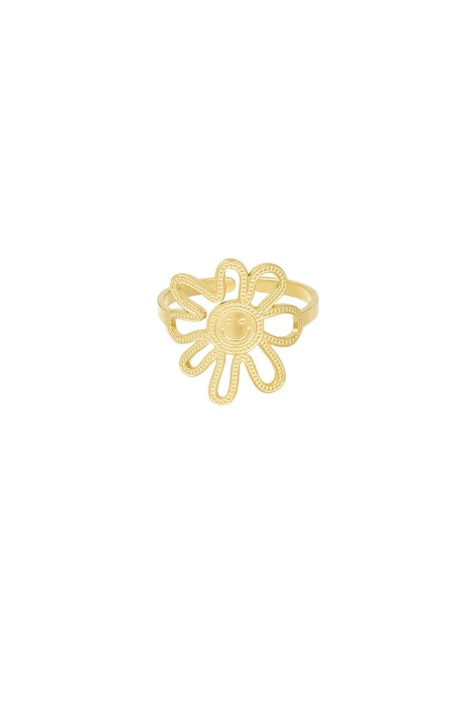 Bijoutheek Ring (Sieraad) Flower Girl Goud