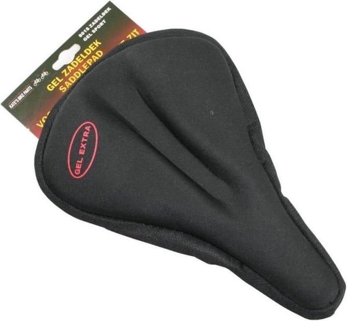 Benson Zadeldek met Gel - Comfortabel - Stevig - Fietszadelhoes - Extra Demping