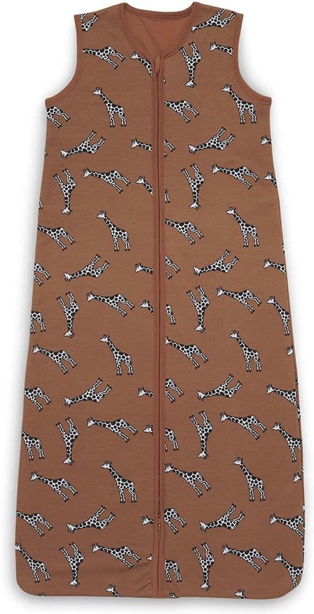Zomerslaapzak met Giraffe Print - 90 cm - Ademend Jersey Katoen