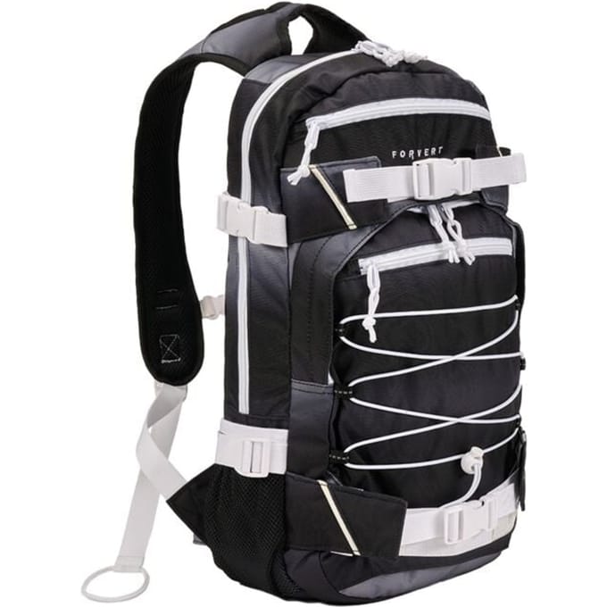 Forvert Louis Pathway Unisex Rugtas - zwart/wit - Standard