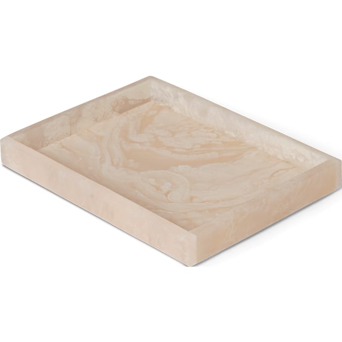 Ferm Living Mist Dienblad - pearl - 15 x 20 cm