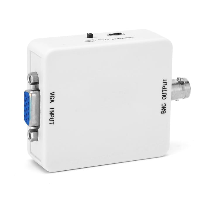 VGA naar BNC Converter HD Video Adapter voor Videoconferenties Home Theater TV Computer