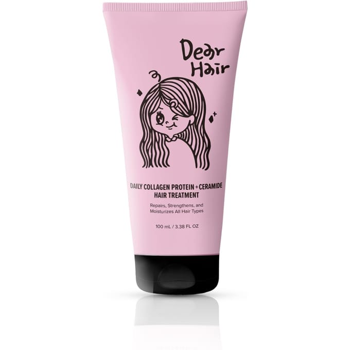 DearHair Dagelijkse Collageen Proteïne Ceramiden Haarbehandeling 100ml wit
