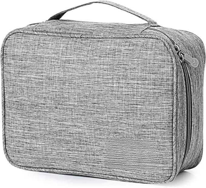 RUX® Kabel Organiser Tas - Organizer Tas - Grijs - 24cm x 18cm x 10cm