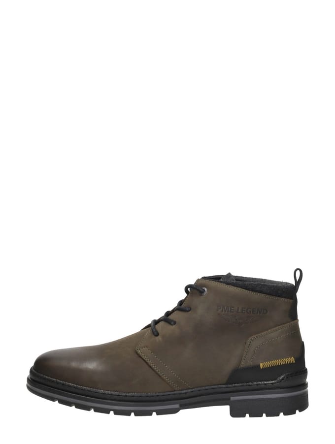 PME Legend PME Legend Fleetman Veterschoenen groen Leer