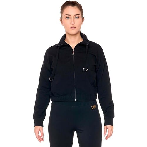 Sweaters Leone 1947 Woman High Collar Black Ring