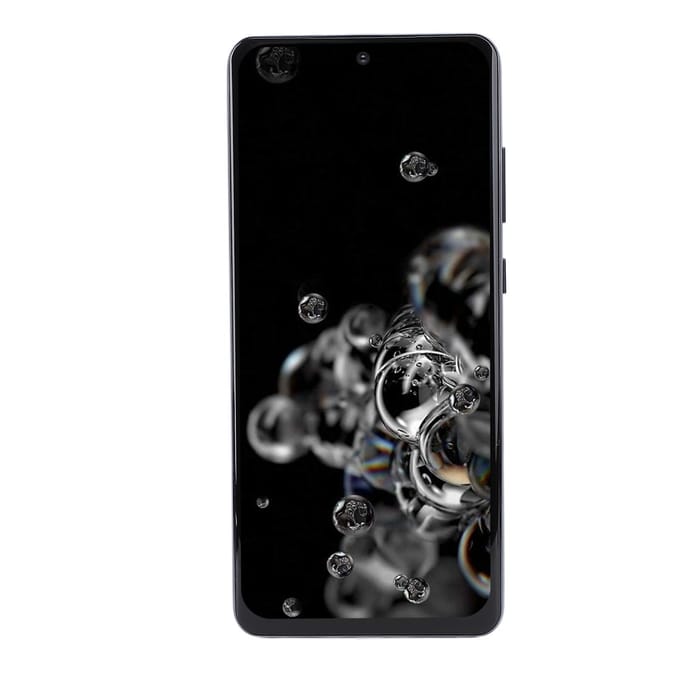 Remplacement d'écran LCD 6,9 pouces pour téléphone Galaxy S20 Ultra Assemblage écran tactile LCD avec cadre Outils de réparation pour G988B noir