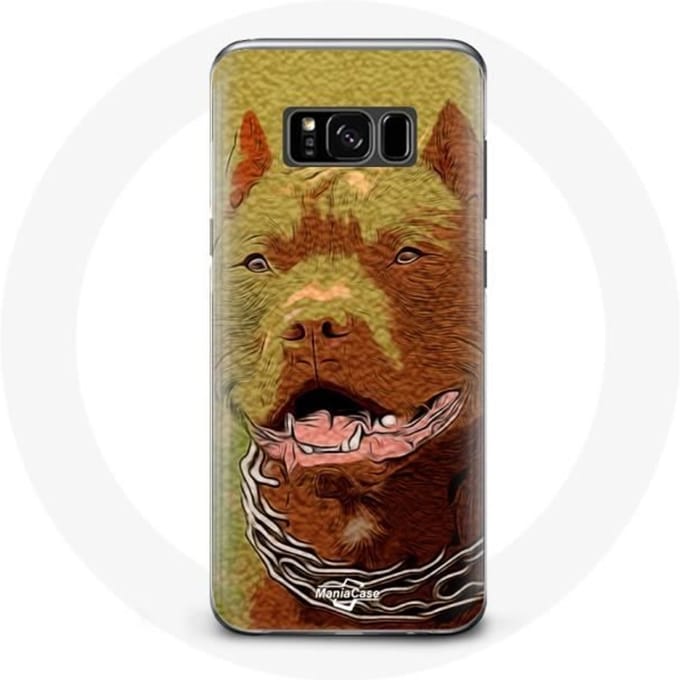 Coque pour Samsung Galaxy S8 American Pit Bull Terrier