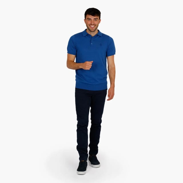 Q1905 Polo shirt hessum avond melange