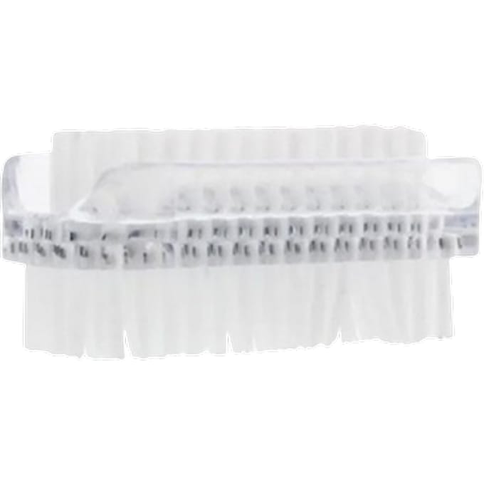 CS Beauty Dubbelzijdige Plastic Nagelborste