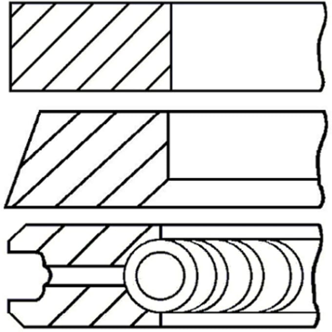 Goetze Engine Zuigerveren set GOETZE 08-447500-00
