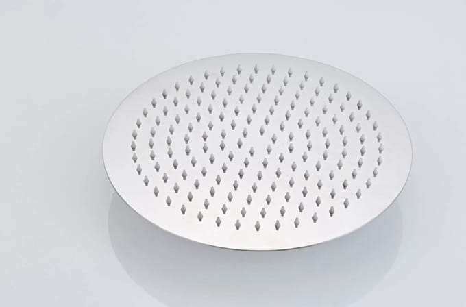 GOODD® - Regendouchekop - Stortdouche - Douchekop - 30cm rond - Chroom - Kogelaansluiting - Universeel