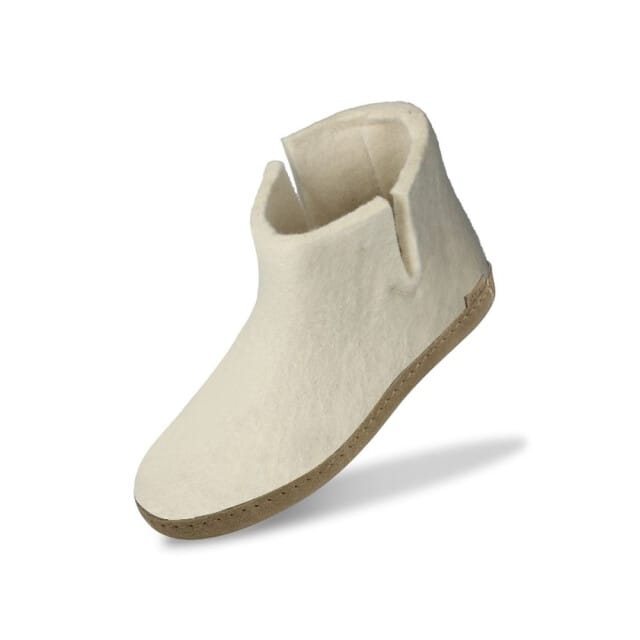 Glerups G-03 White Unisex Sloffen - Wit - 36