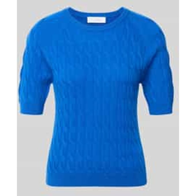 pullover in slim fit van wolmix met kasjmier-aandeel