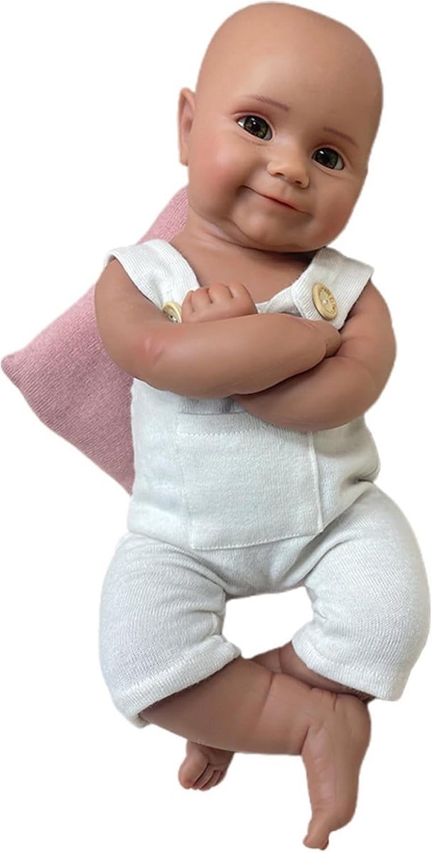 Realistische Zachte Silicone Pasgeboren Pop Meisje 50cm Wasbaar