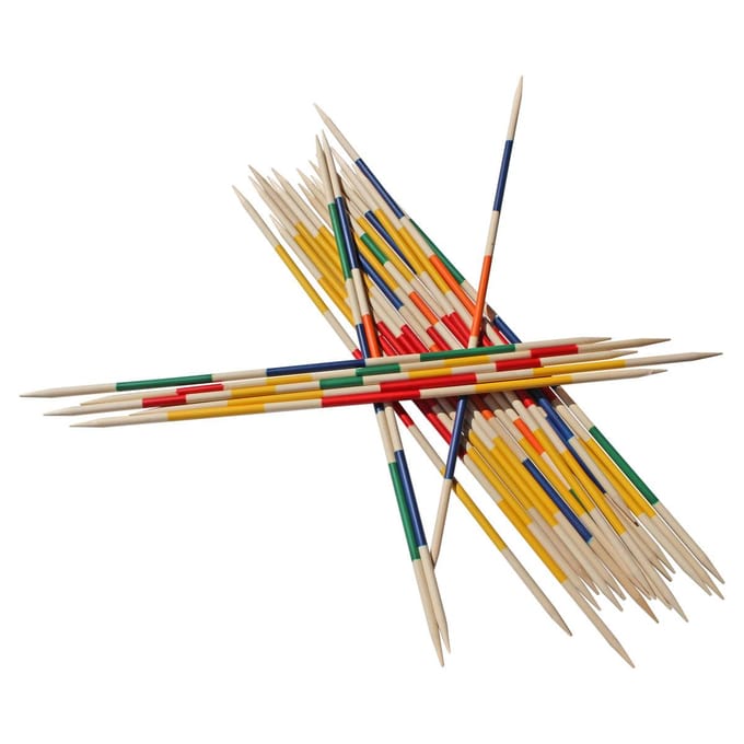 Jeu de jardin MASTER Mikado Bâtonnets à ramasser - 95 cm