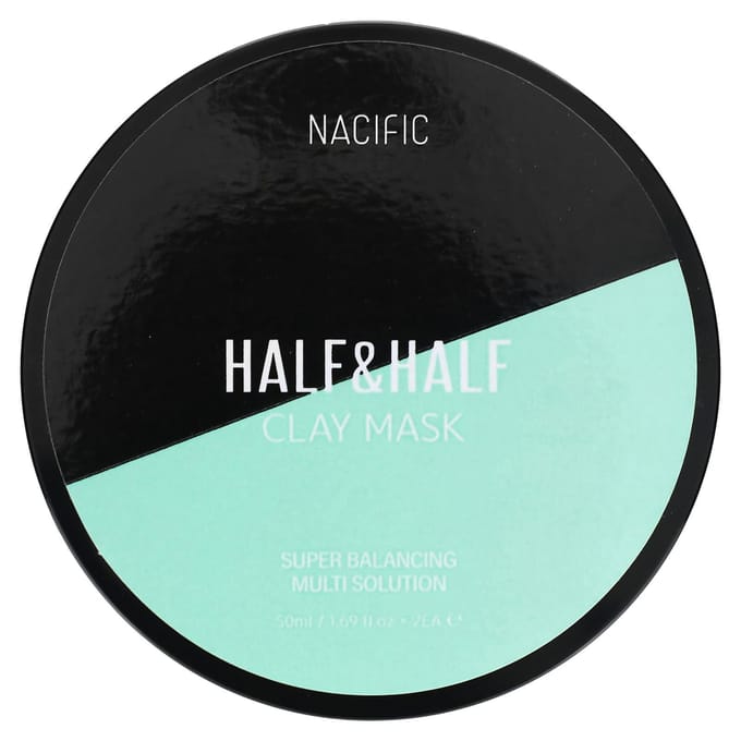 Nacific Half & Half Kleimasker, 2 kleimaskers, 50 ml (50 ml) elk black