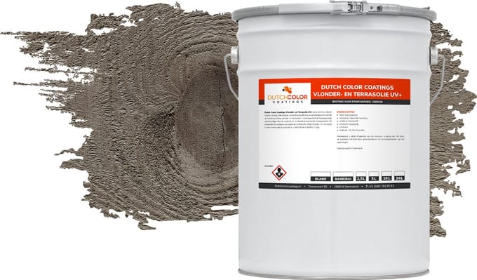 DCC Vlonder en Terrasolie UV+ - 20L - Grijs