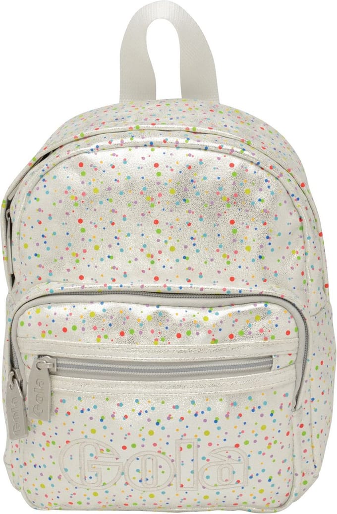Gola Rugzak Shimmer Dot Backpack 4L Silver / Multi Zilverkleurig Veelkleurig