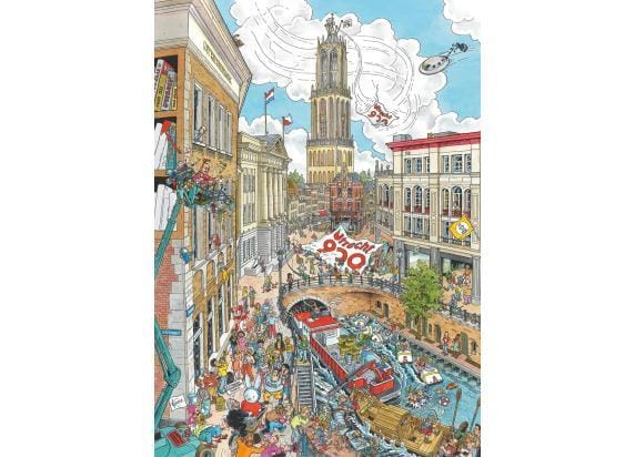 Ravensburger puzzel Fleroux Utrecht - Legpuzzel - 1000 stukjes