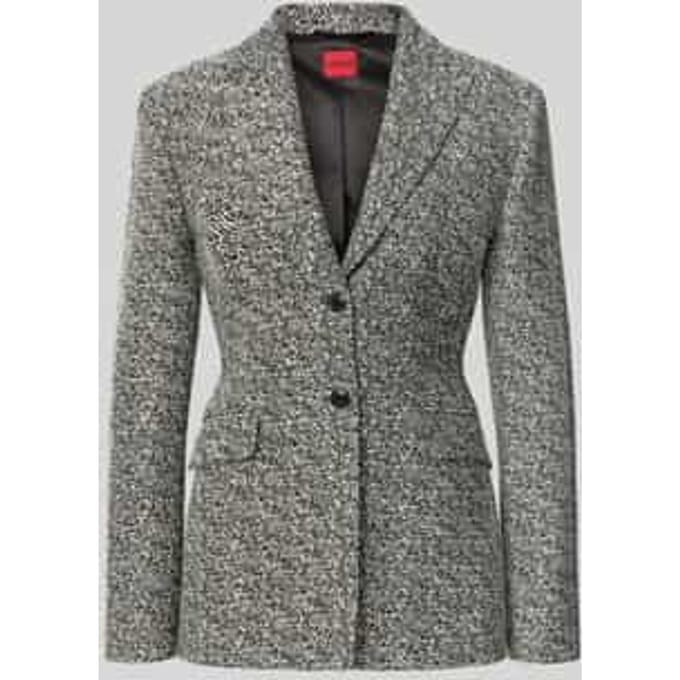 Regular fit longblazer met 2-knoopsluiting model 'Asmalla'