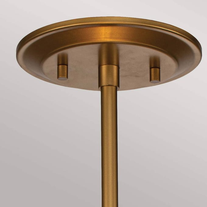 Elstead Lighting LED Hanglamp Ziggy | 1X E27 Max 40W | Dimbaar | Lacquered Gold