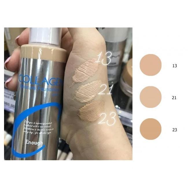 ENOUGH Collageen Moisture Foundation #13 Lichtbeige, 100ml white