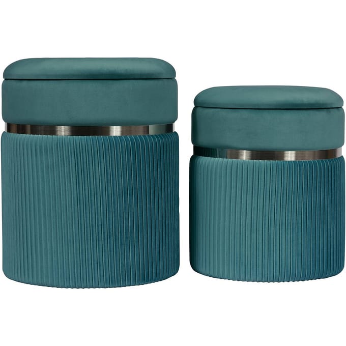 Set van 2 poefs Zora | Hearthome & Living