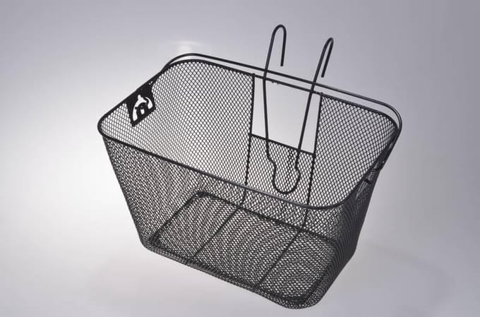 Fietsmand zwart 22L