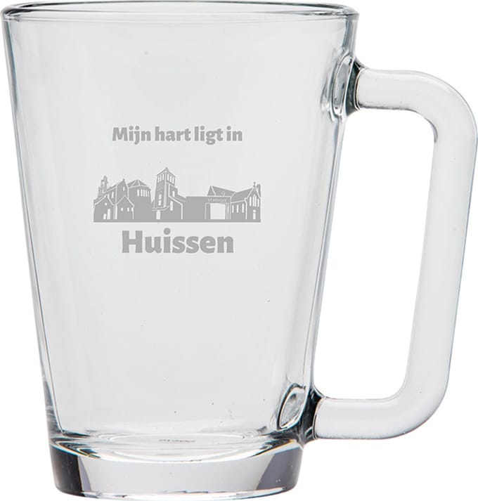 Gegraveerde theeglas 26cl Huissen