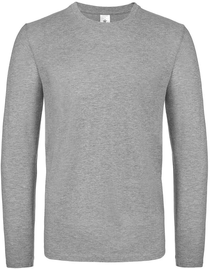 T-shirt met lange mouwen B&C E150